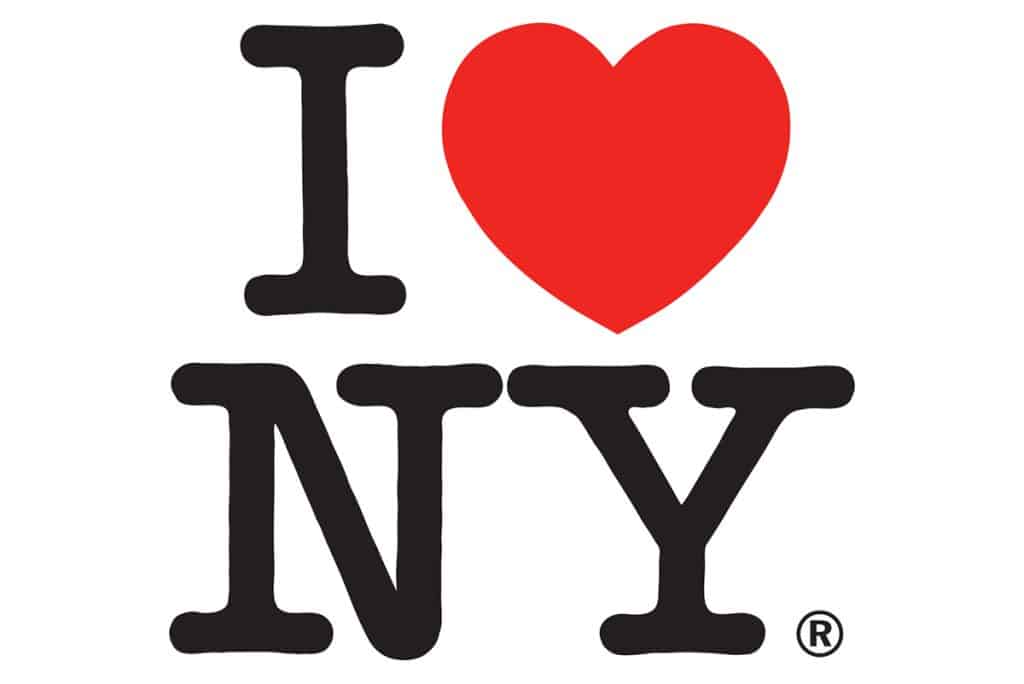 I LOVE NY logo by Milton Glaser