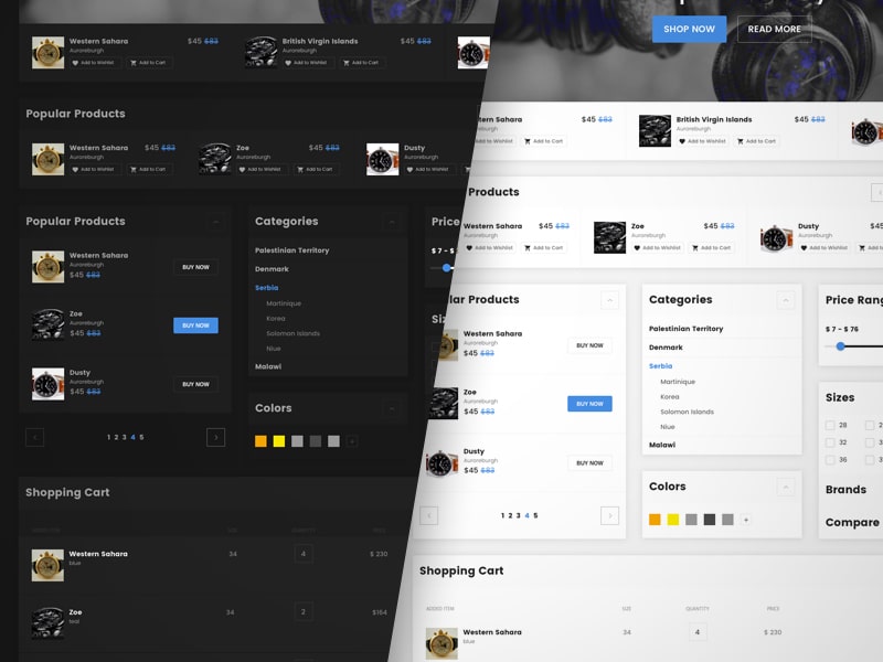 რომელი ელ.კომერციის პლატფორმა ჯობია? – WooCommerce vs. Magento vs. Shopify - minimax magento ui kit