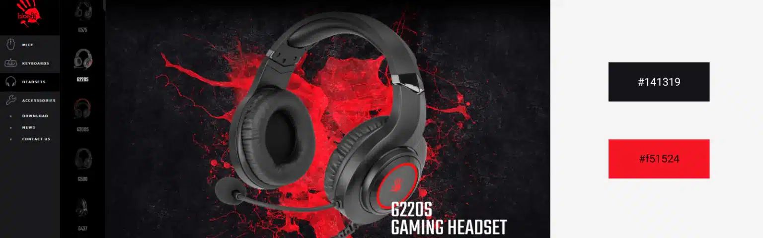 ვებსაიტის ფერების სქემები: ფსიქოლოგიური გავლენა და საუკეთესო მაგალითები - website color schemes bloody